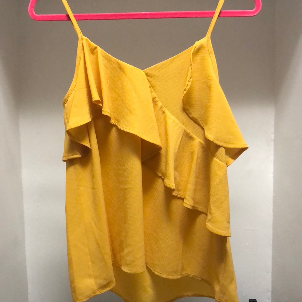 Yellow tank top
